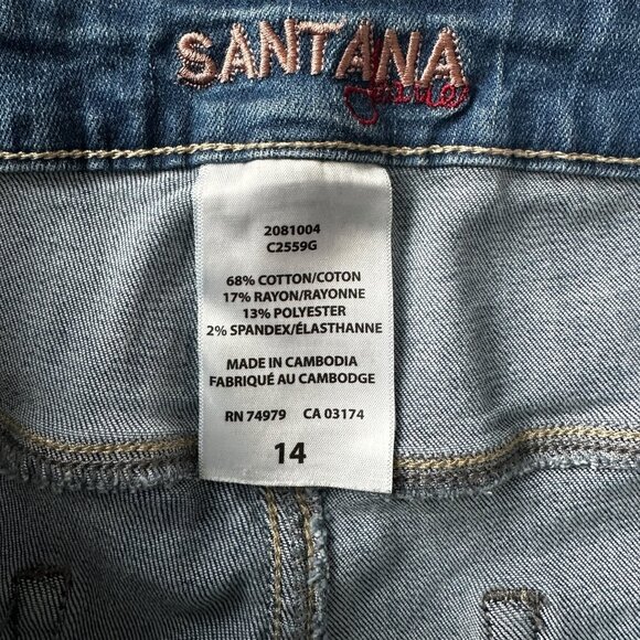 Santana Cropped Jeans - Women's Size 14 - Picture 8 of 9